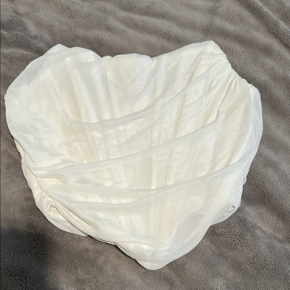White corset